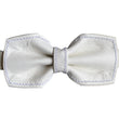 Load image into Gallery viewer, Arvo leather bow tie white