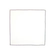 Load image into Gallery viewer, Hugo Leather Handkerchief White-black
