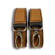 Load image into Gallery viewer, Uljas reversible leather suspenders cognac-black