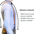 Load image into Gallery viewer, Uljas reversible leather suspenders cognac-black