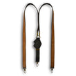 Load image into Gallery viewer, Uljas reversible leather suspenders cognac-black