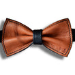 Load image into Gallery viewer, Reversible bow, reindeer cognac-black