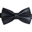 Load image into Gallery viewer, Usko leather bow tie cognac-black