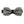 Load image into Gallery viewer, Arvo reversible leather bow tie grey-black
