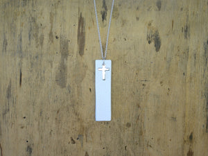 The Golden Rule -necklace white